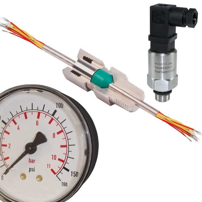 Pressure and Humidity - Pressure Gauges, Pressure and Humidity Sensors, Controllers and Indicators.