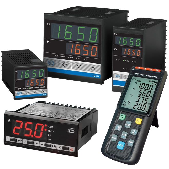 Temperature Instrumentation Temperature Controllers, Panel and Hand Held Indicators.